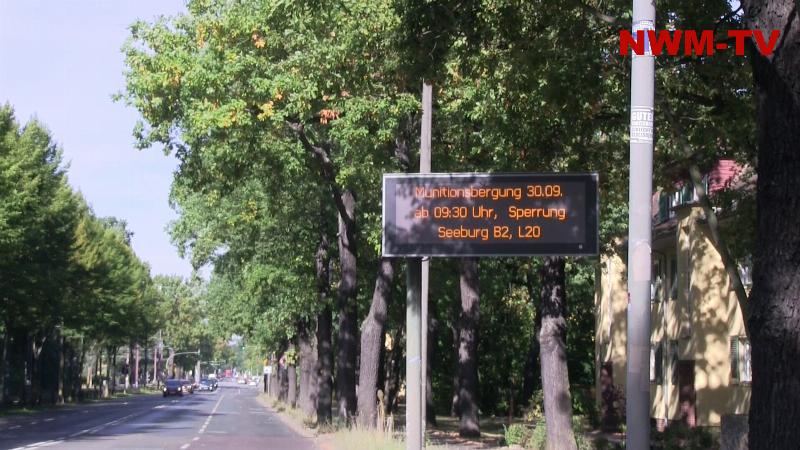 Rund 15 Tonnen Kampfmittel im Wald bei Groß Glienicke gefunden – etwa vier Tonnen mit weit über 8.000 Munitionsstücken sind nicht transportfähig – Sprengung ist für Mittwoch in vier Portionen geplant – 1.500-Meter-Sperrkreis wird eingerichtet und rund 850 Bürger werden evakuiert  – B2 und L20 gesperrt