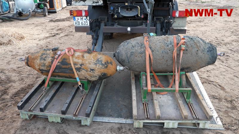 Fliegerbomben aus dem 2. Weltkrieg in Hannover: Zwei US-Fliegerbomben in Hannover-Misburg entschärft – 17.500 Menschen können zurück in ihre Wohnungen