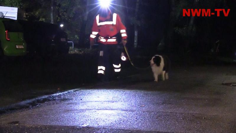 Großaufgebot bei Vermisstensuche in Osnabrück-Pye – zahlreiche Einsatzkräfte im Einsatz - Suchhunde und Hubschrauber eingesetzt